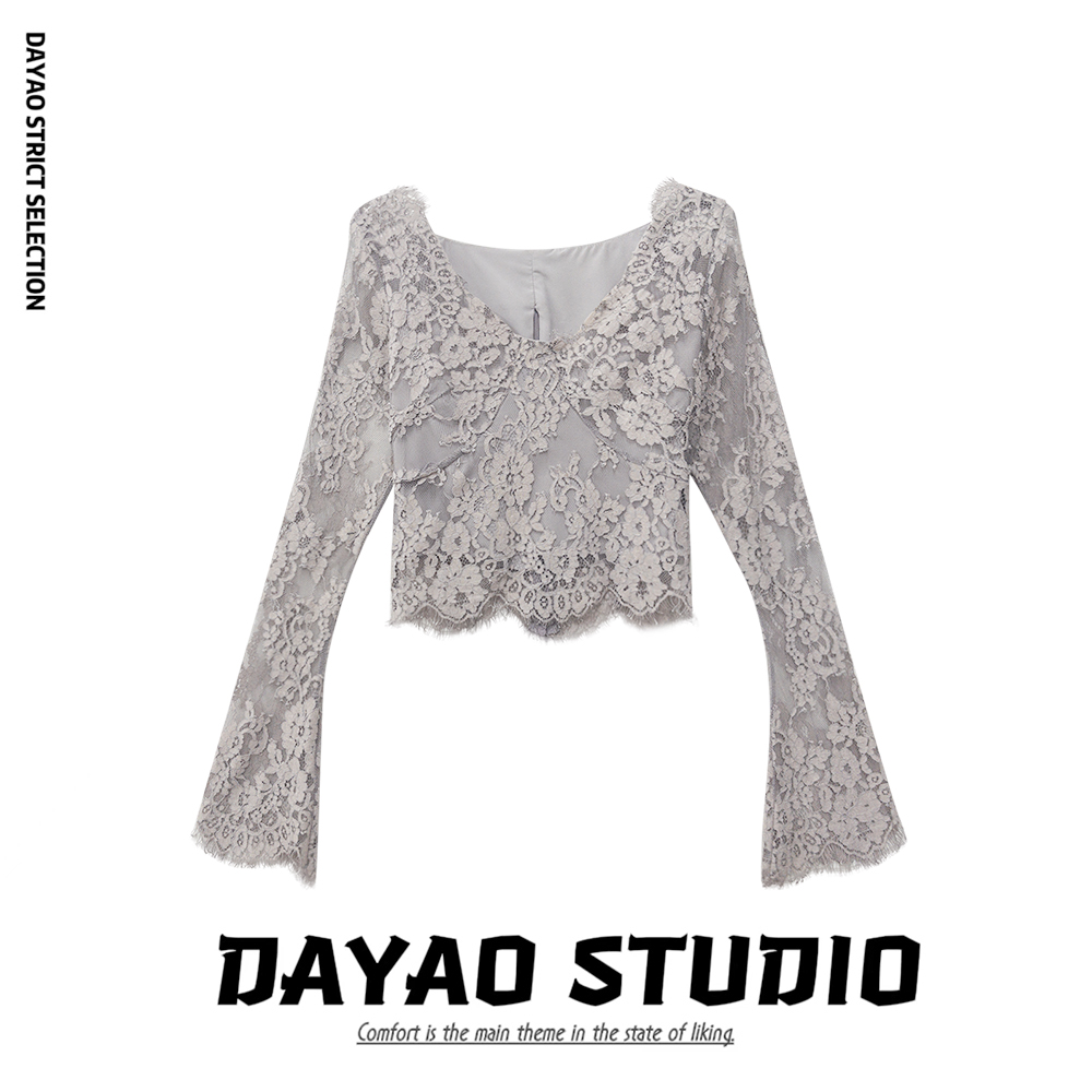 【no退no换】【小娇妻】无弹短款修身长袖上衣 无胸垫后背有拉链 011