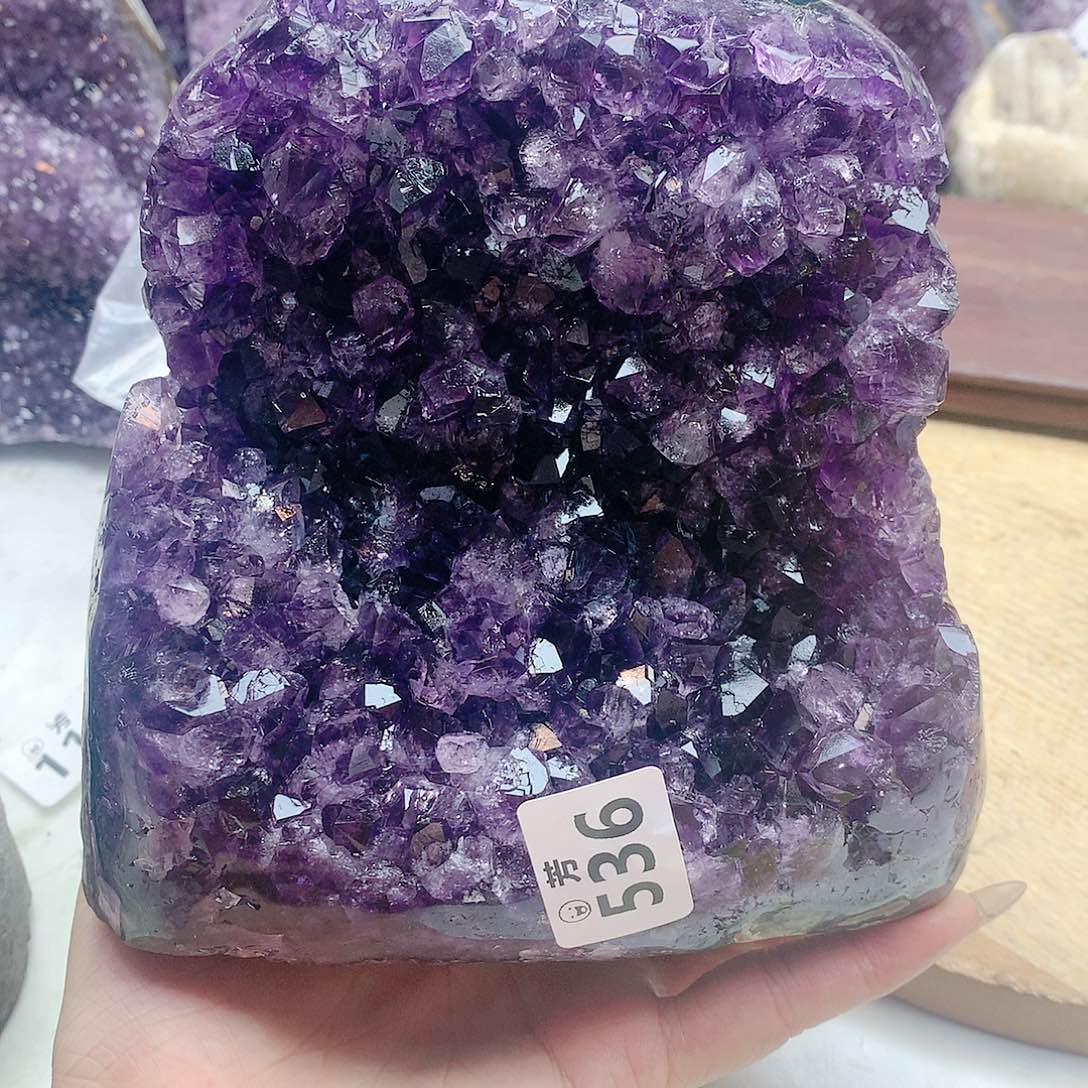 紫晶大型摆件（非配饰）未镶嵌大***球