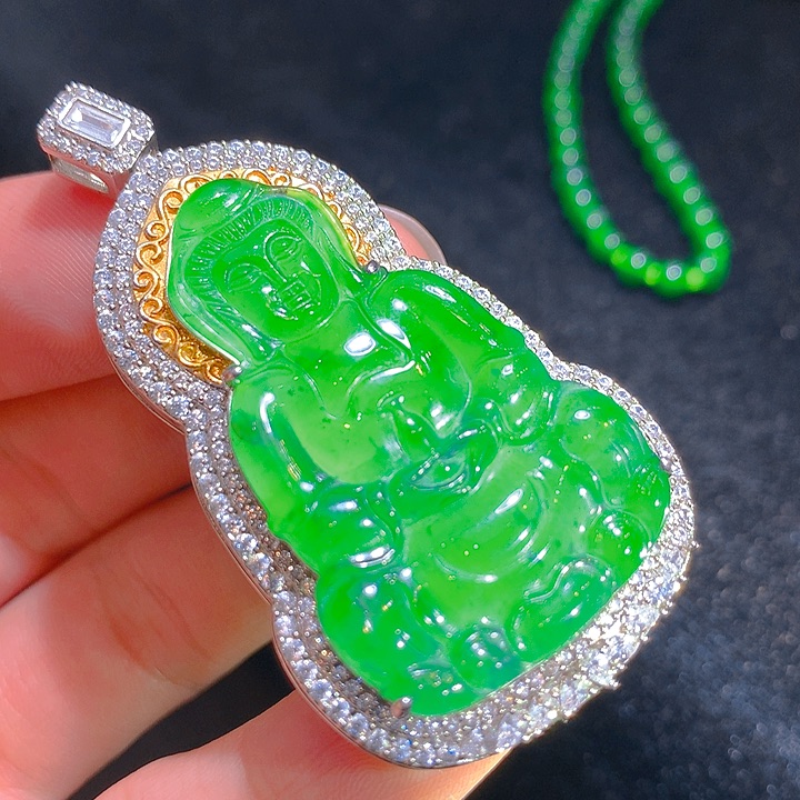 【闪购商品】翡翠颈饰未镶嵌翡翠
