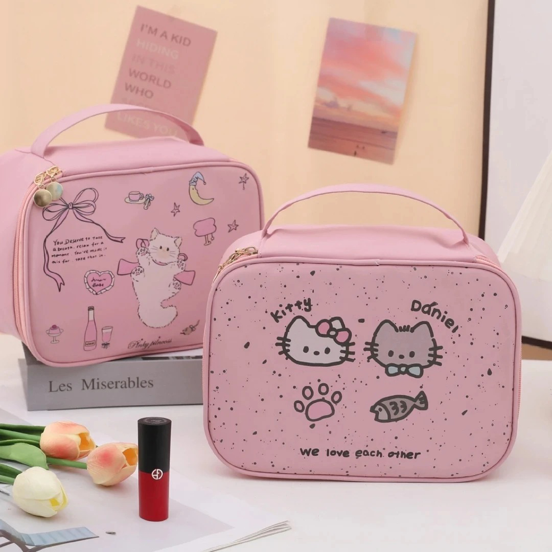 金光闪闪粉膏化妆包实用