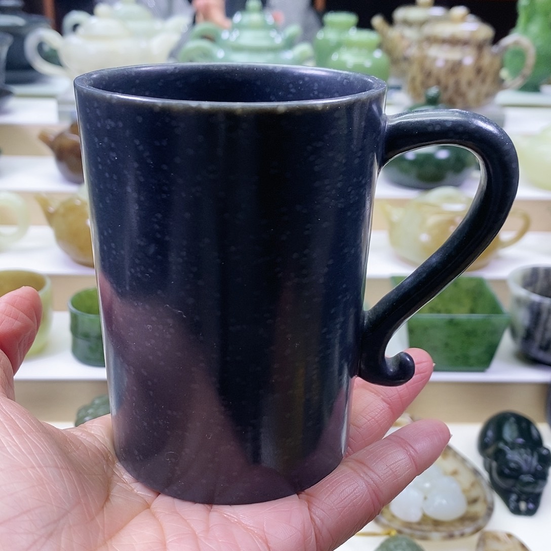 和田玉茶杯未镶嵌300ml