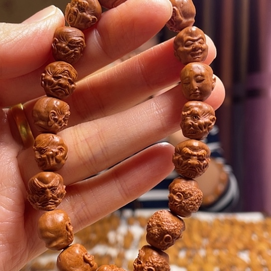 手串/手链橄榄核龙纹桃核