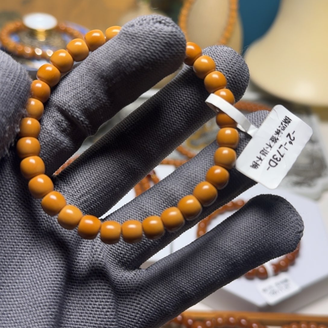 E***i橄榄核手串老挝核尖73福利