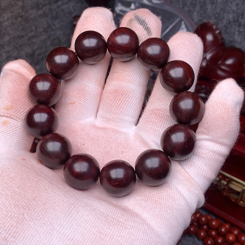 【闪购商品】小叶紫檀手串/手链俗*1.8微微瑕疵