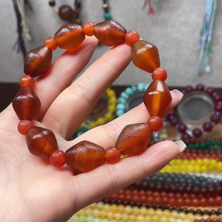 玛瑙/玉髓未镶嵌颈饰