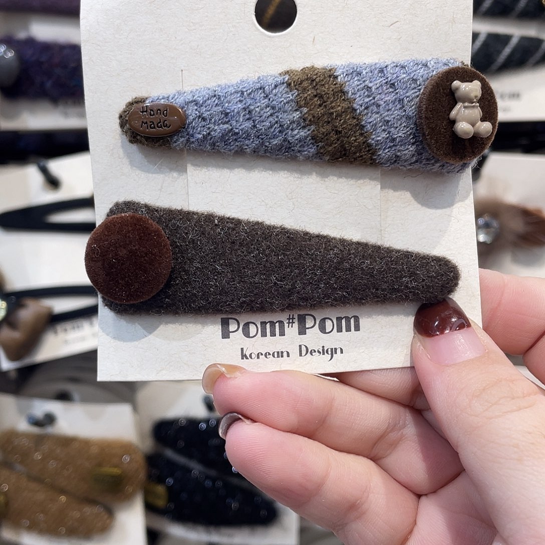 布艺非金属拜拜夹