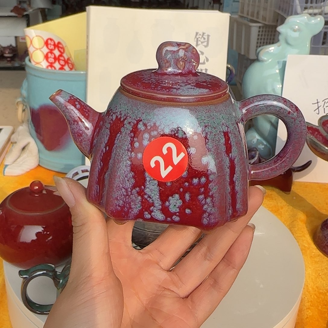 陶摆件郑家钧窑摆件