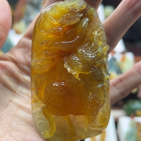 岫玉未镶嵌挂件挂件