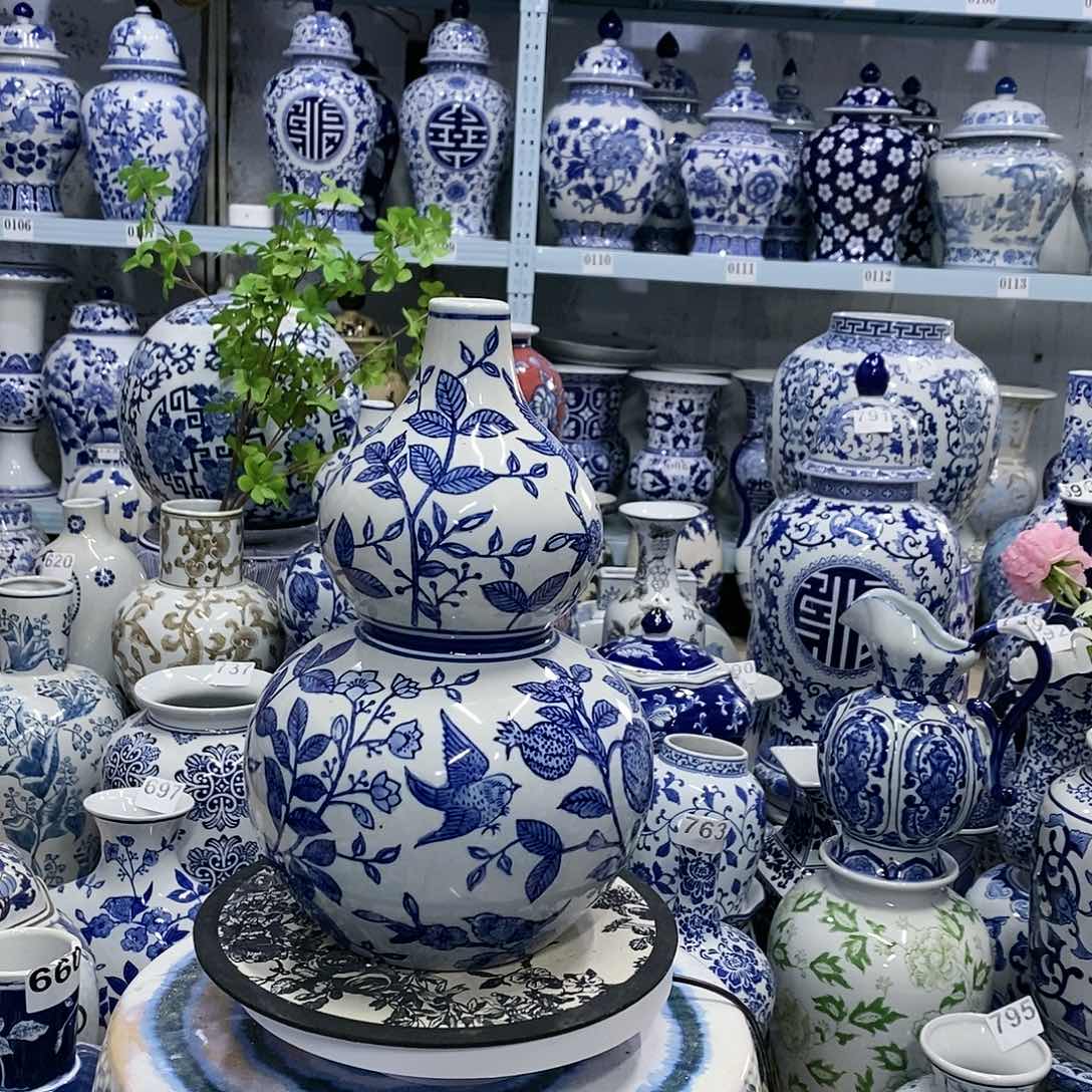 【闪购商品】摆件葫芦瓷器摆件………………………………