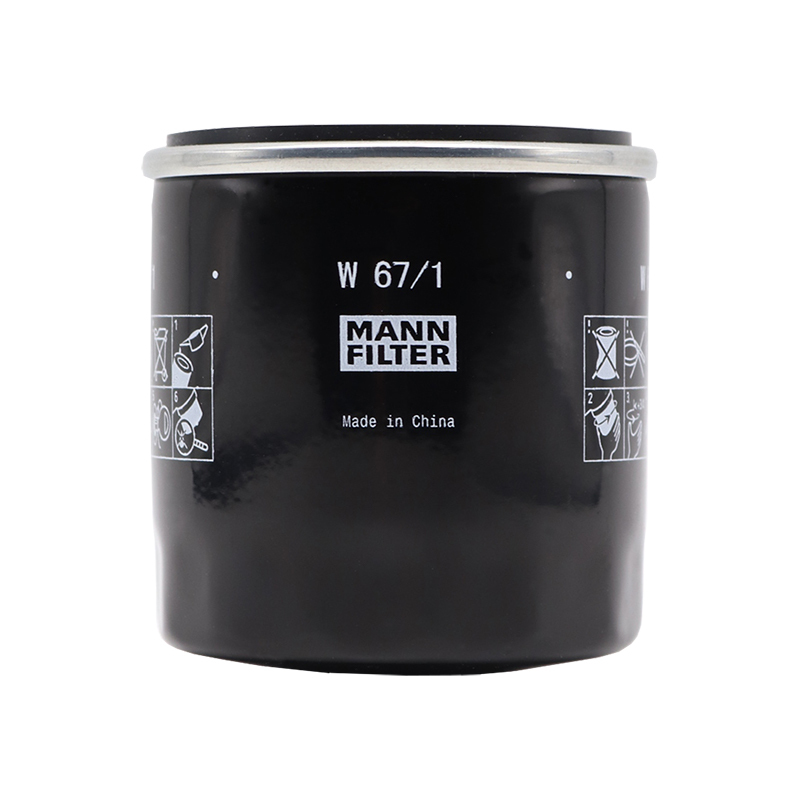 曼牌滤清器W67/1（十二只）日产尼桑机油滤芯