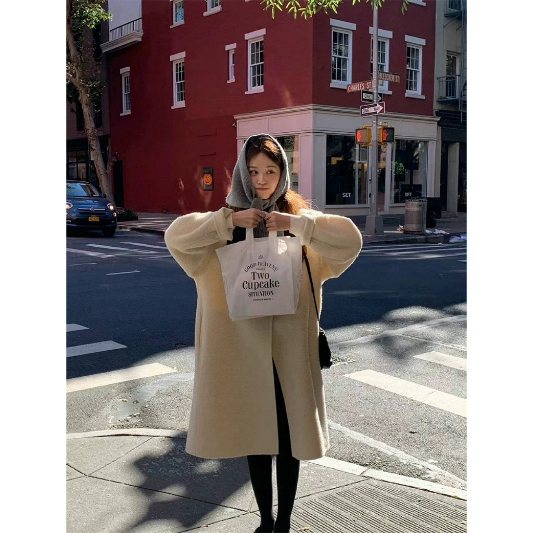 【粉风】东大门.精品大衣合集