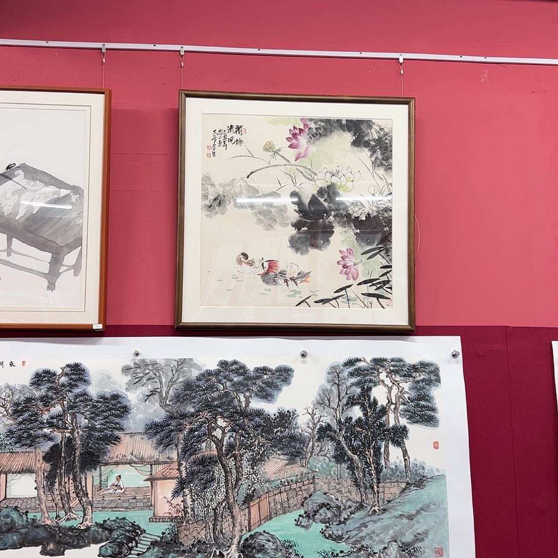 国画成**愿李川浦画家作品