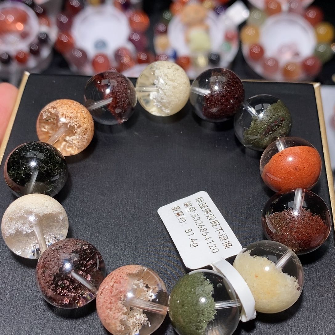 未镶嵌手链水晶F四季16.5