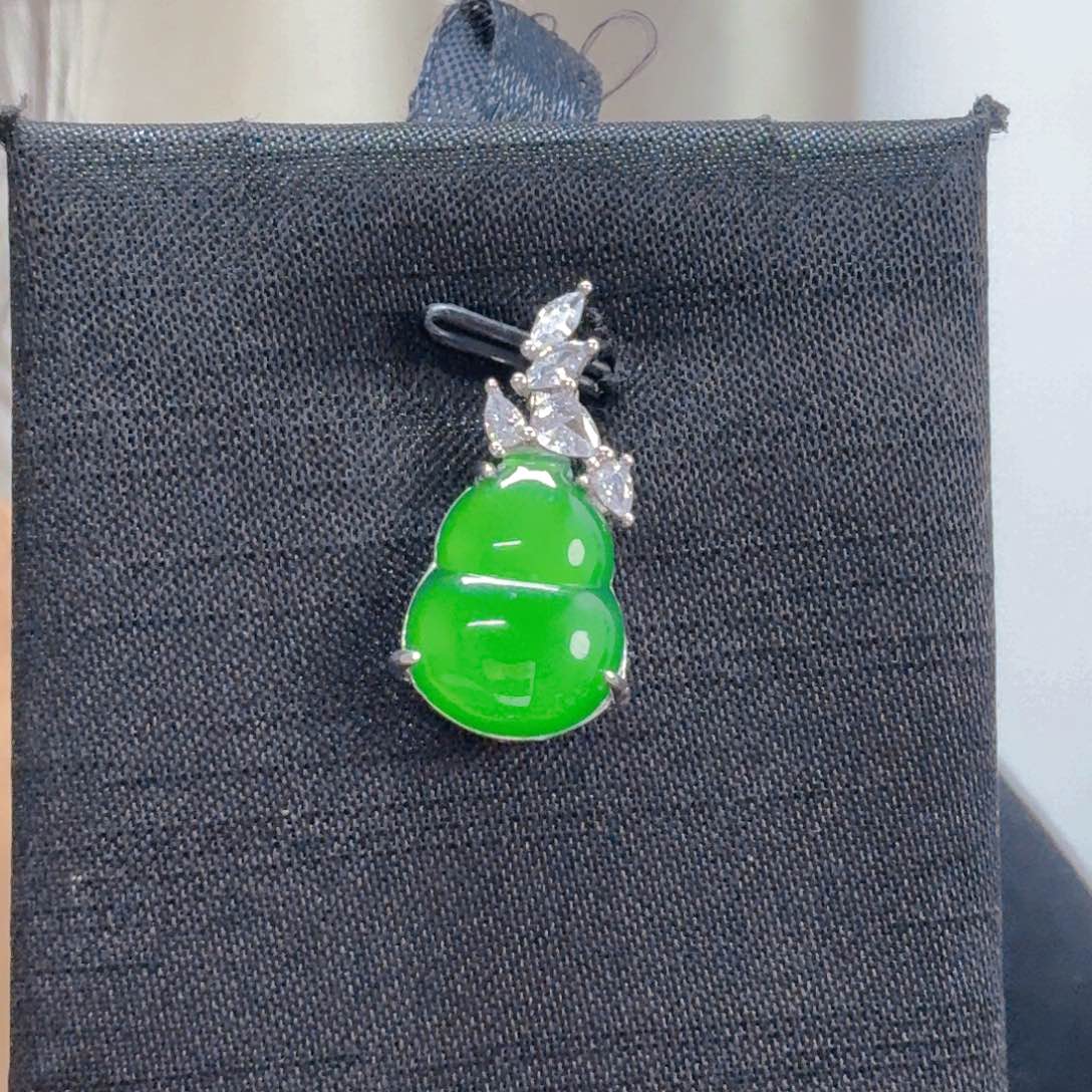 翡翠未镶嵌吊坠(不含链)陌*