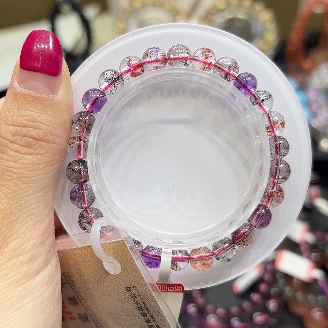 未镶嵌水晶手链sg06超七7mm