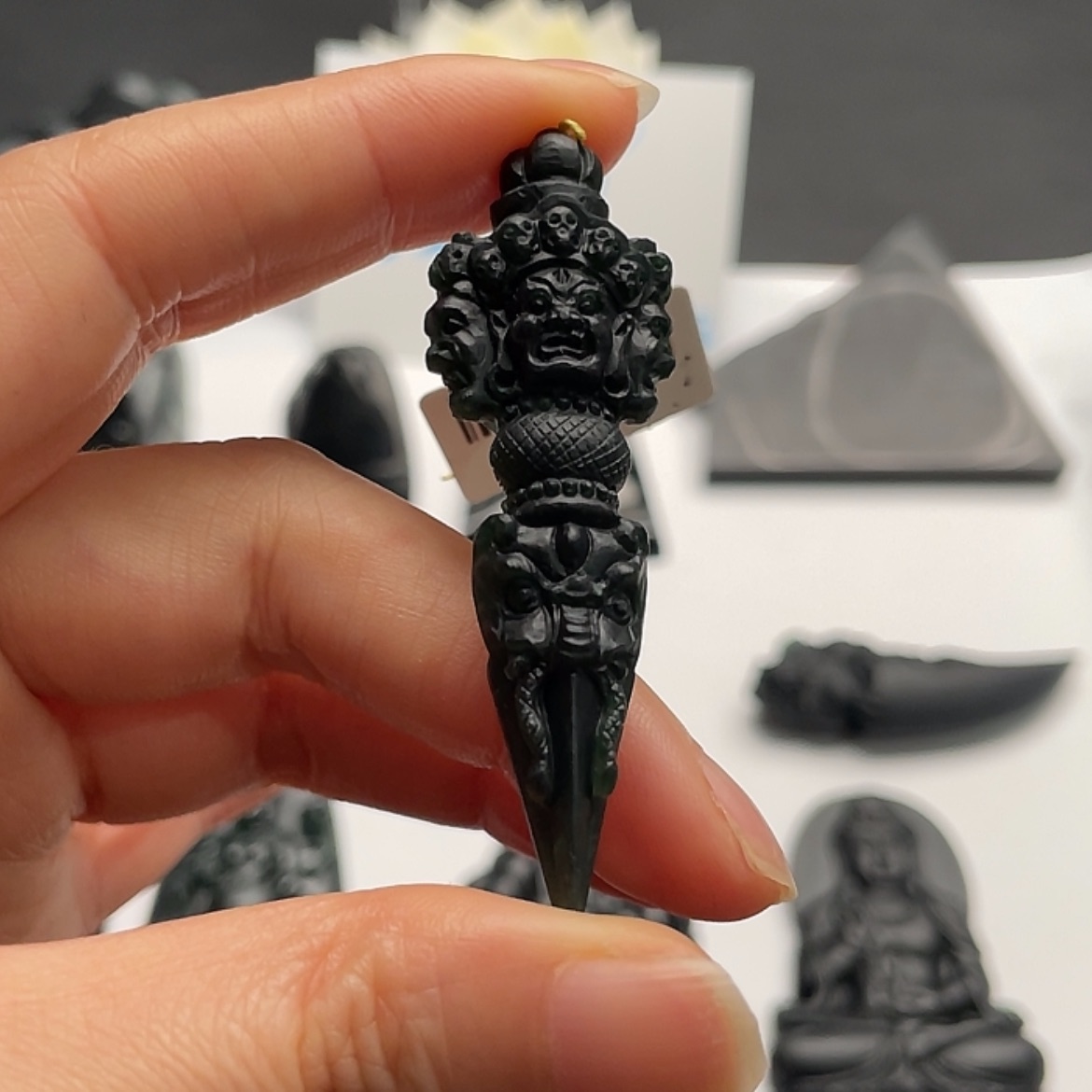 【闪购商品】定制翡翠未镶嵌墨