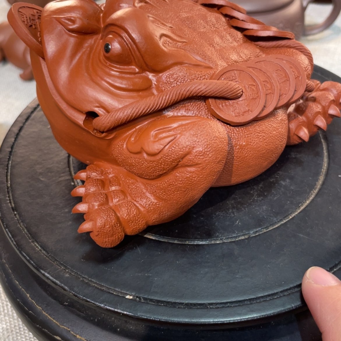 【闪购商品】紫砂茶宠福利金蟾