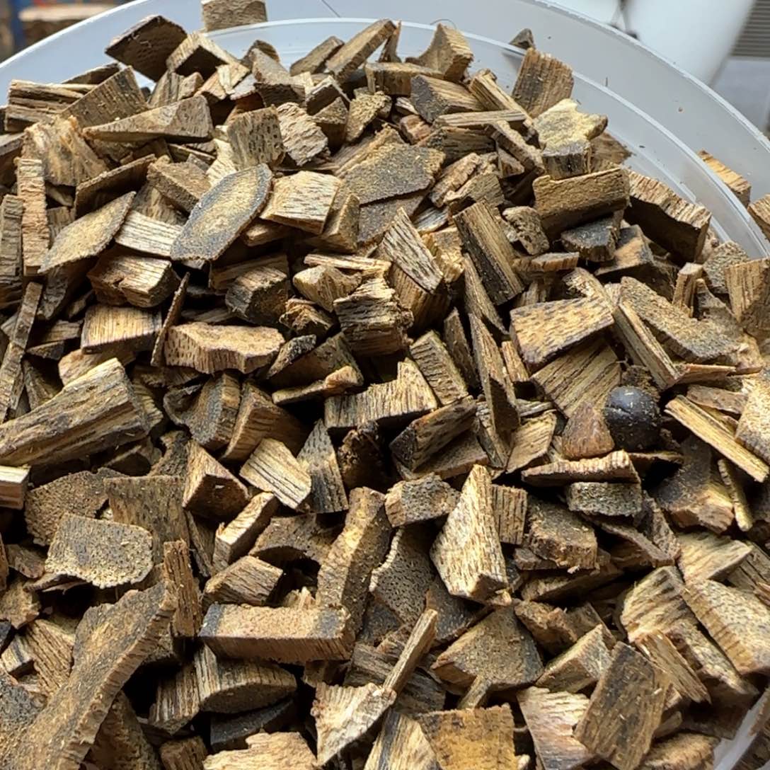 沉香沉香碎屑绿棋原材料50克