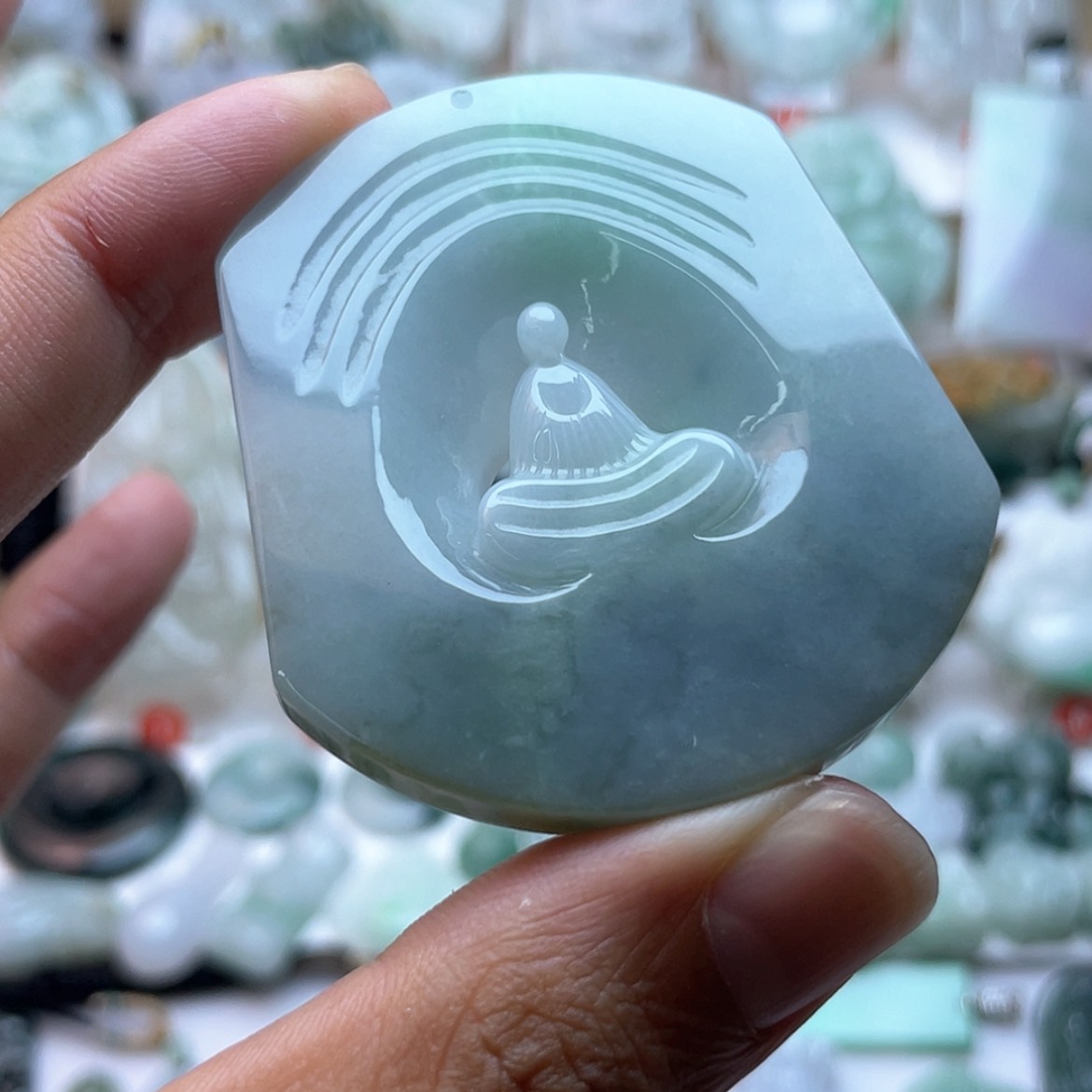 【闪购商品】颈饰未镶嵌翡翠悟道