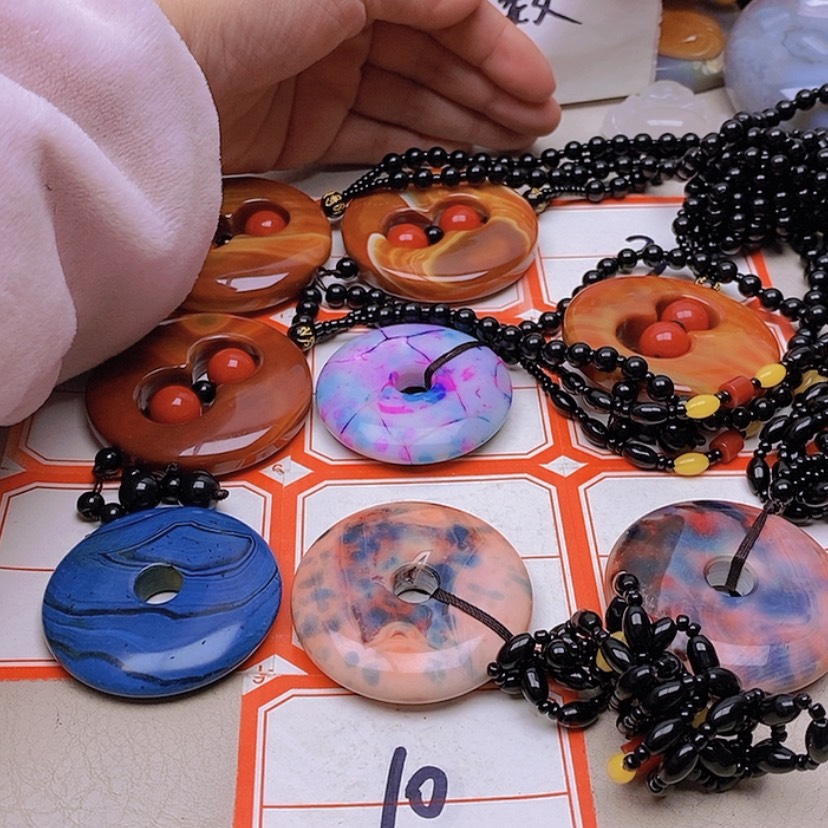 【闪购商品】未镶嵌玛瑙/玉髓珠宝半成品晴****)