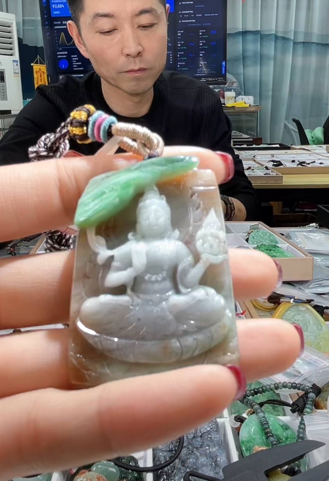 天然缅甸翡翠A货未镶嵌