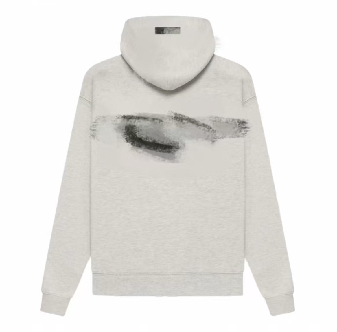 E家前后植绒标联帽卫衣