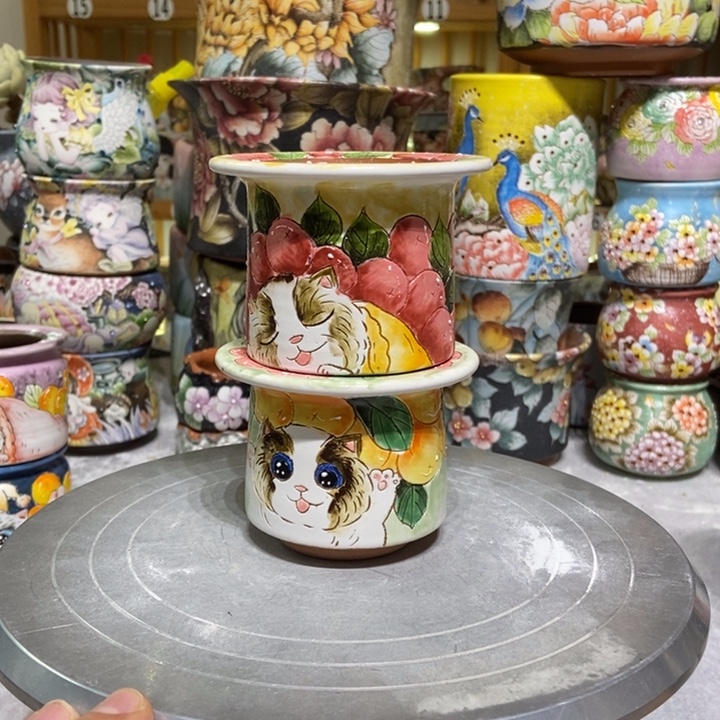 景德镇艺术手绘作品