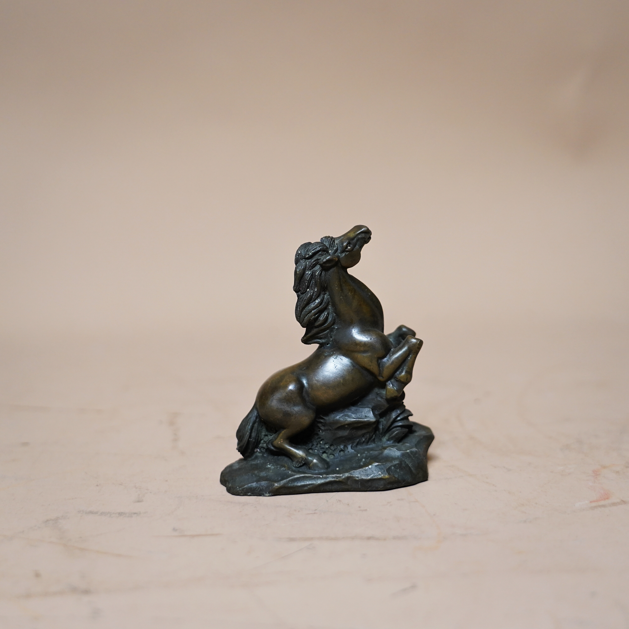 文华开物拍品 17 创汇期 铜马