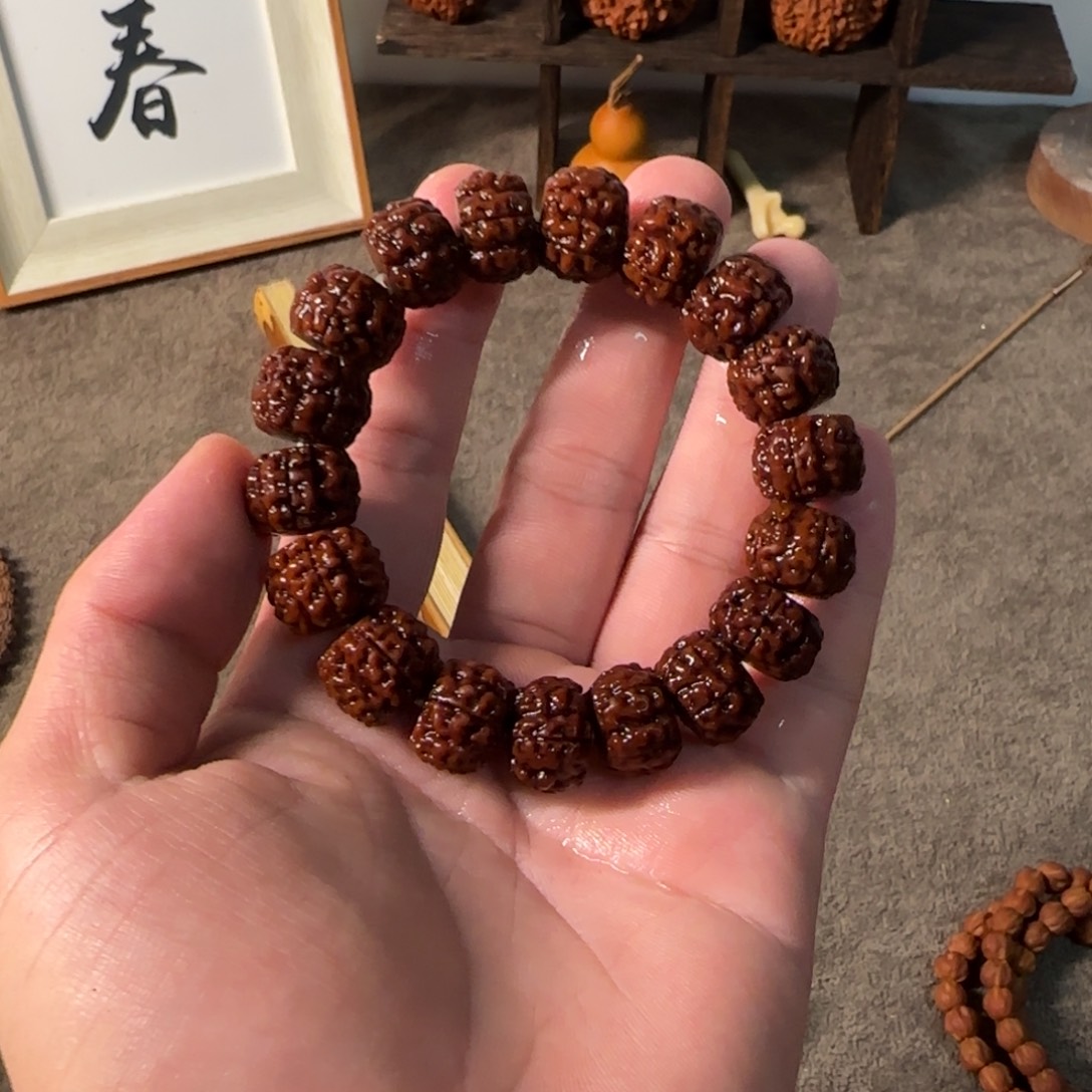 吊坠金刚菩提15 跳跳龙单圈藏切