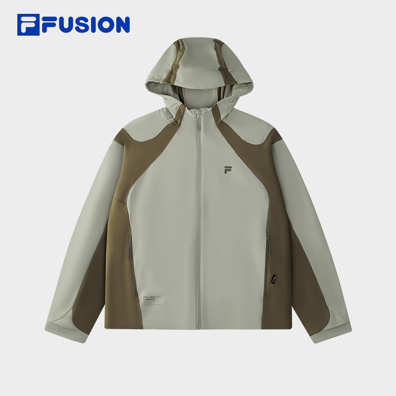 FILA斐乐男士考杜拉登山服抗皱易打理户外运动宽松外套T11M531703