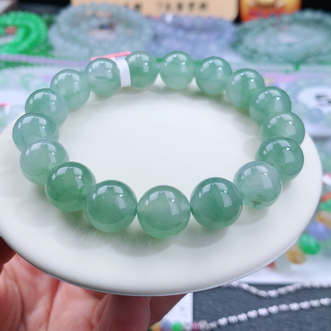 翡翠手链未镶嵌卡12