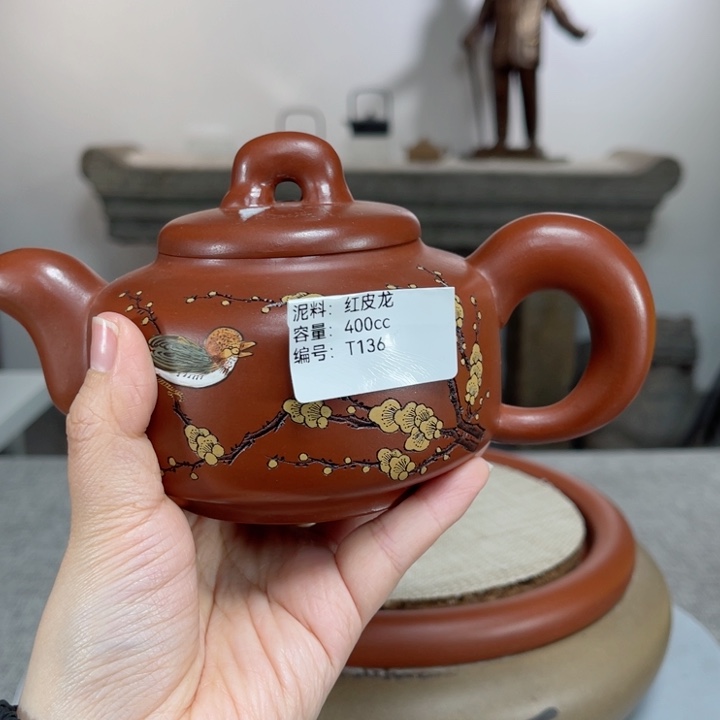 紫砂茶壶紫砂刻绘