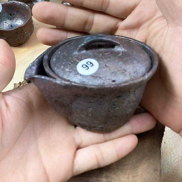 手工粗陶、柴烧茶器