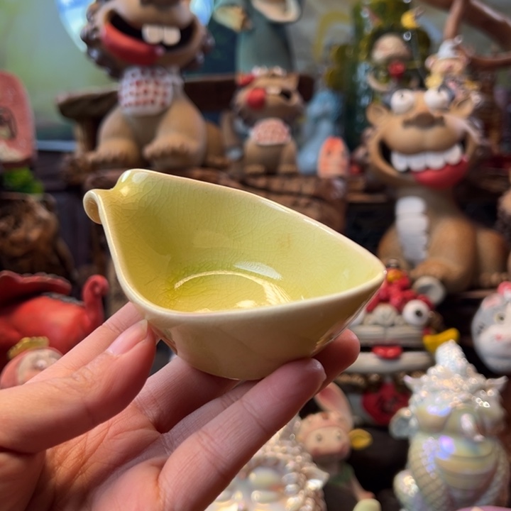 陶摆件小镇青花每日有新品