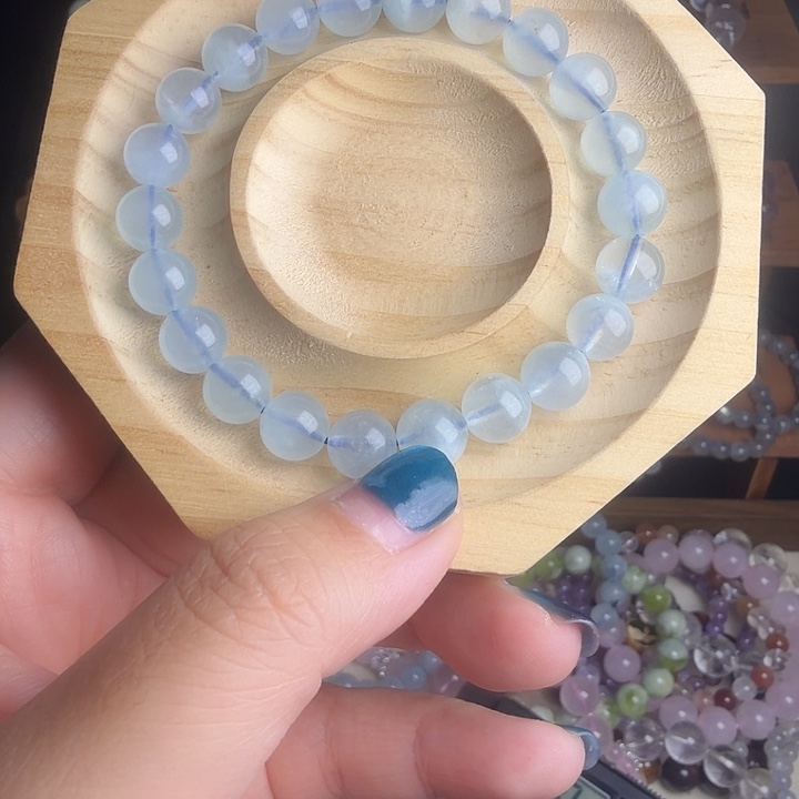 未镶嵌紫晶珠宝半成品0589