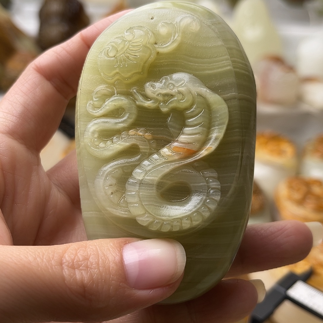 石材古青石不退换蛇