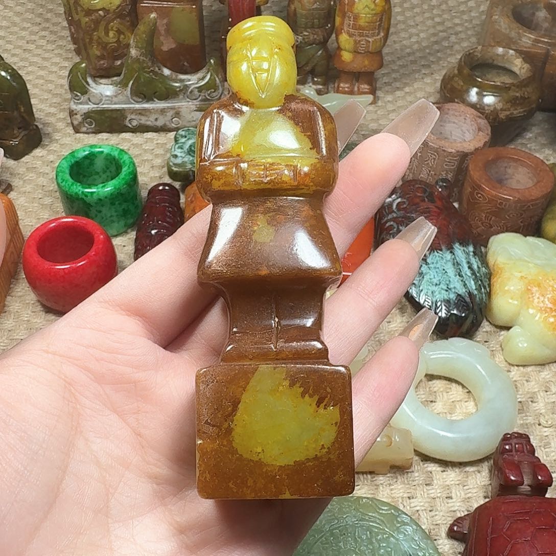 白玉菩提吊坠挂件