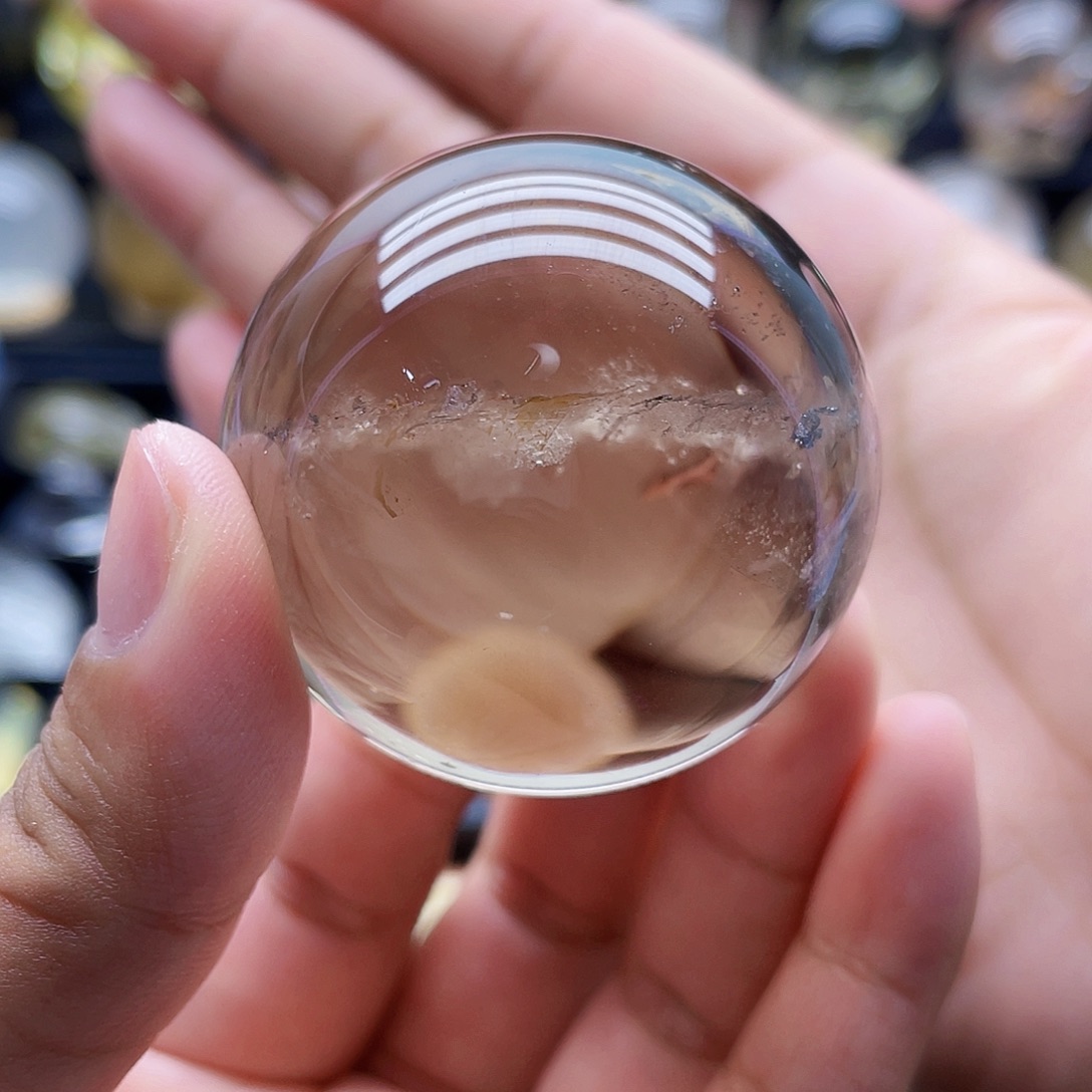 未镶嵌珠宝半成品水晶4.45