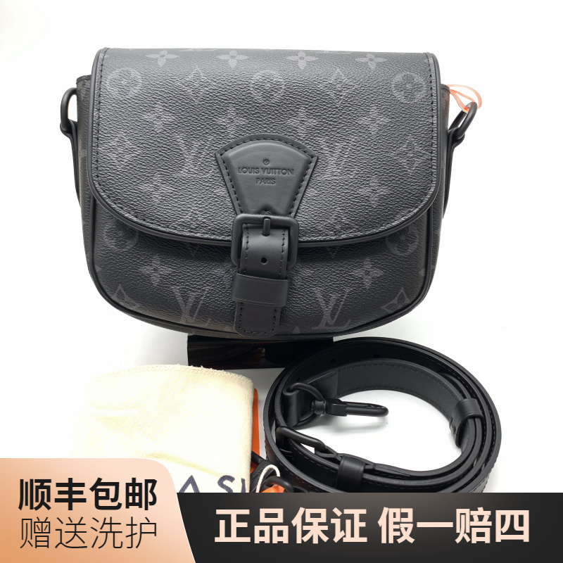 99新 LouisVuitton/路易威登 LV黑老花斜挎包/10019899 肩包 时尚