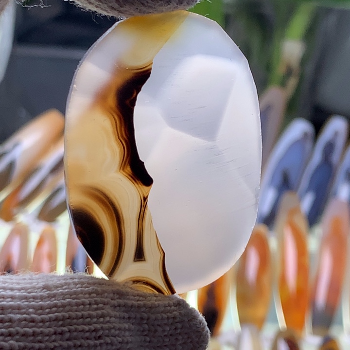 未镶嵌玛瑙/玉髓珠宝半成品150