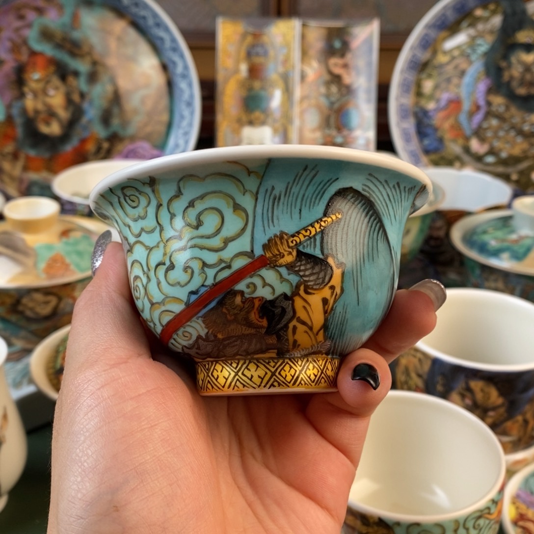 手工手绘主人杯子