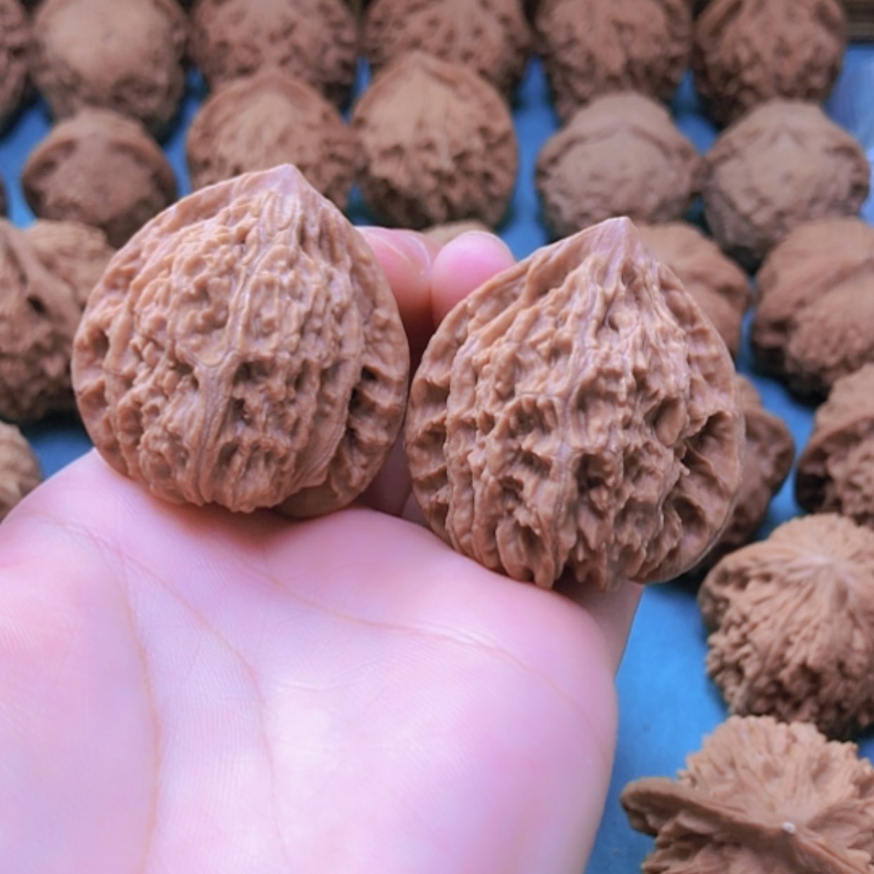 【闪购商品】把件核桃37流星雨修尖