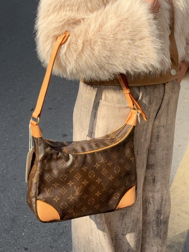 95新 LouisVuitton/路易威登 Lv老花单肩相机包