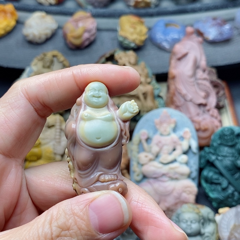 【闪购商品】定制石英质玉吊坠未镶嵌