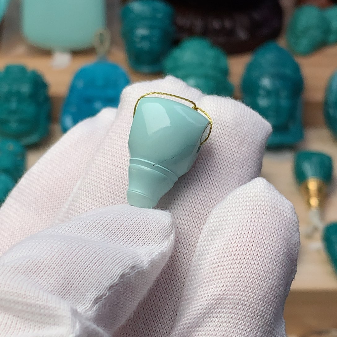 绿松石珠宝奇石未镶嵌