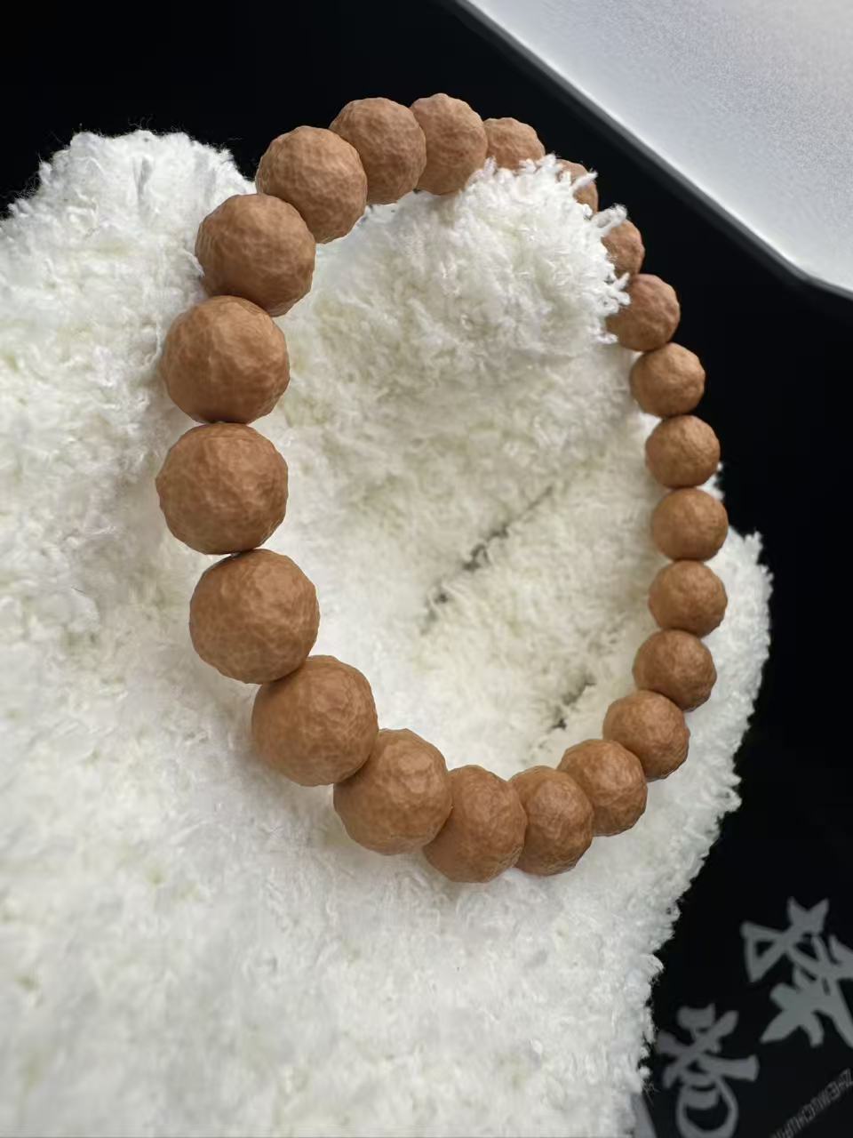 【择物】纯手工雕刻舍利精工猴头手串，原皮原色