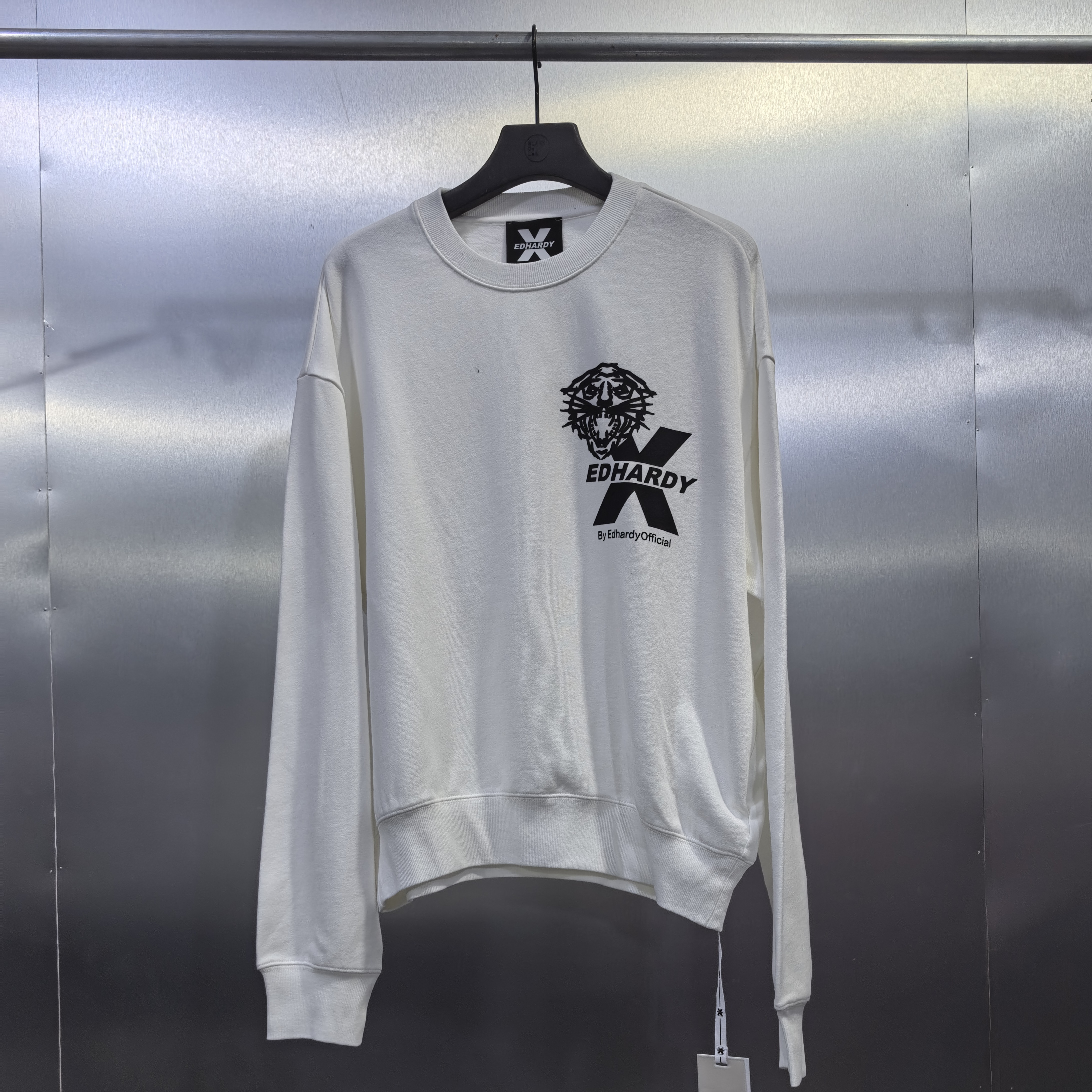 K03-110120-EDX春秋款正面潮流印花休闲百搭圆领卫衣