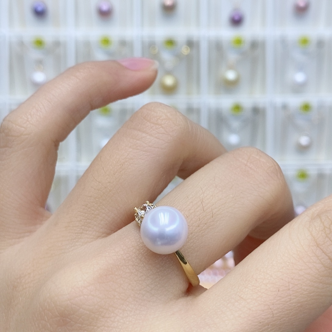 淡水珍珠颈饰合金