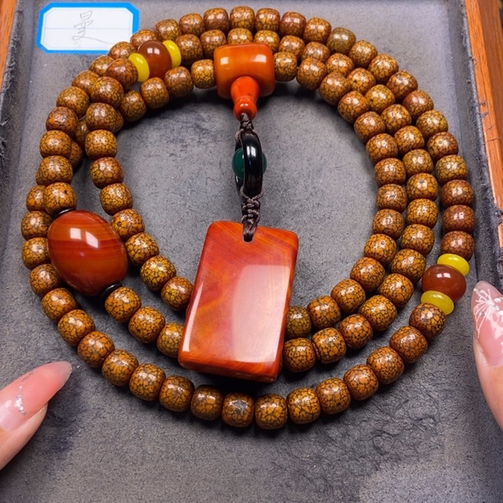 星月菩提吊坠菩提