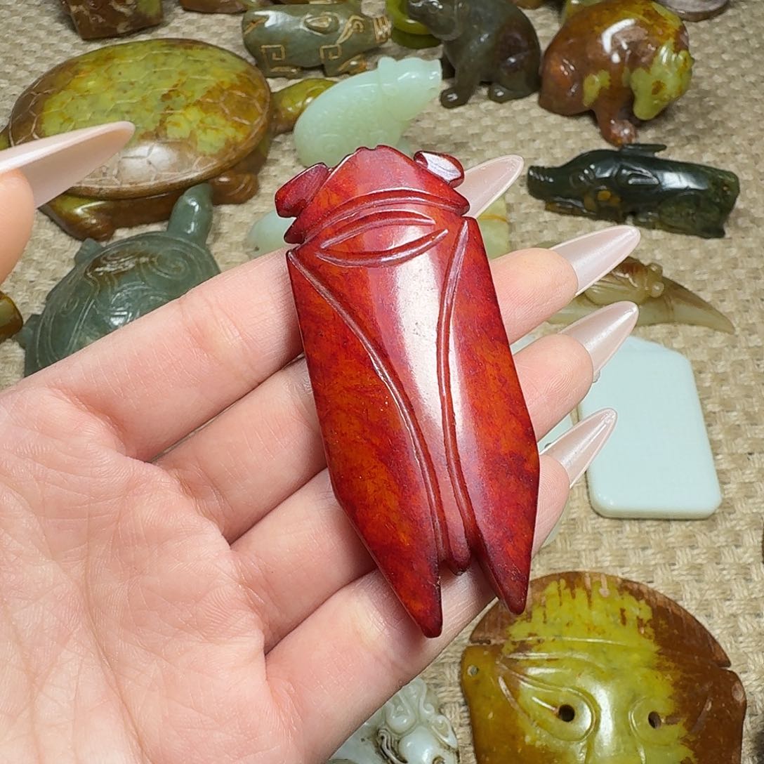 白玉菩提吊坠挂件